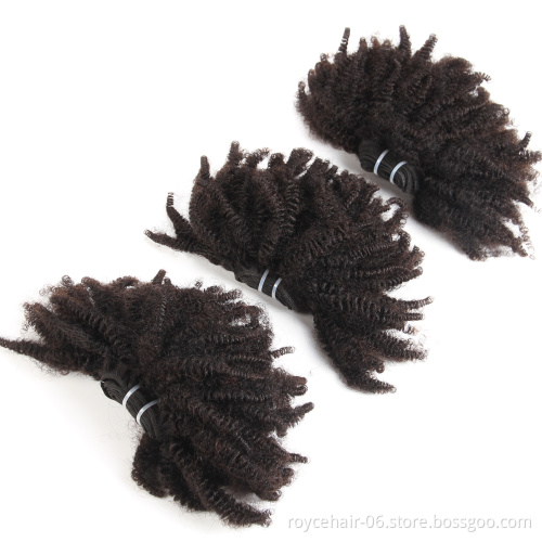 China Supplier Raw Unprocessed Virgin Hair Vendors Brazilian Afro Kinky Curly Human Hair Weaving